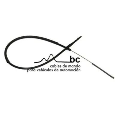 Cable de accionamiento, freno de estacionamiento BECA 617004 Entrega Rápida